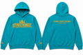 StreetKingz Hoodie — Turquoise / Gold Embroidery